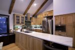 Gourmet Kitchen with custom cabinetry